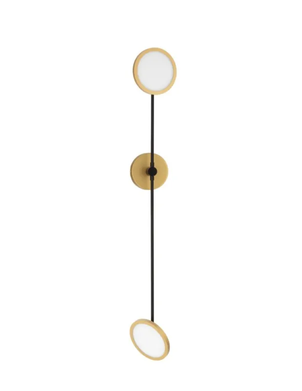 Luces Exclusivas ABOT Ścienna Nowoczesna czarny 2xLED max 18W 3000K LE43212 Wybór klientów