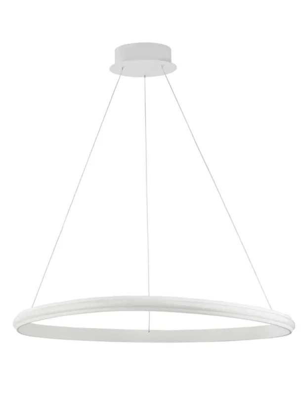 Bezpieczna płatność Luces Exclusivas FUNZA Wisząca LED 32W 1770lm 3000K Ściemnialna biały mat LE41634