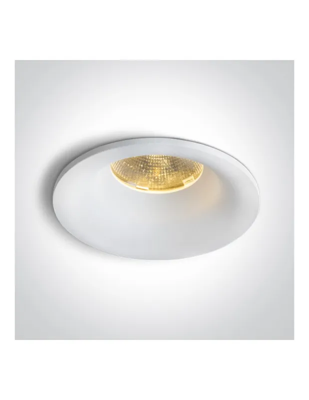 One Light DORA wpust stały 12W 3000K-3500K-4000K biały IP65 10112C/W/V Ostatnie sztuki