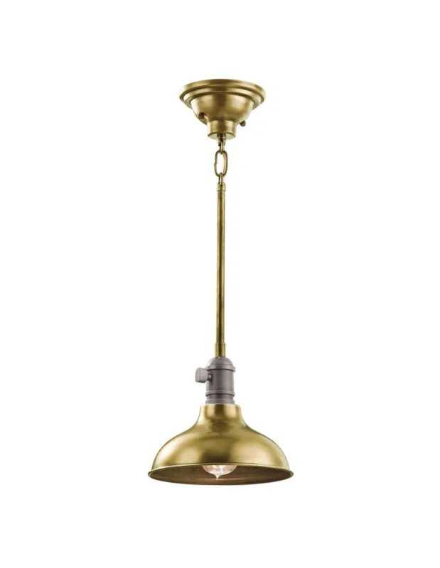 Elstead COBSON Wisząca E27 1x60W Mosiądz KL-COBSON-MP-BR kolory-swiatla.pl Premium