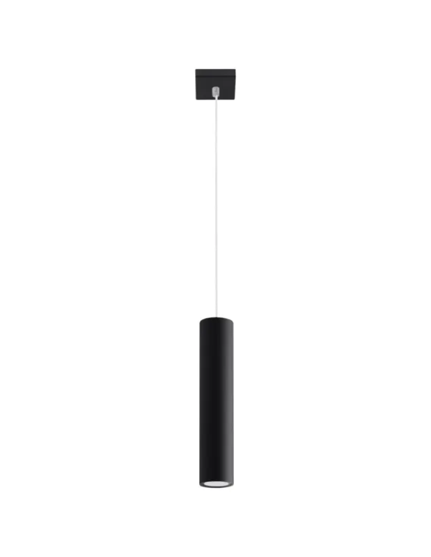 Darmowy zwrot Sollux Lampa wisząca LAGOS 1 czarny SL.0327