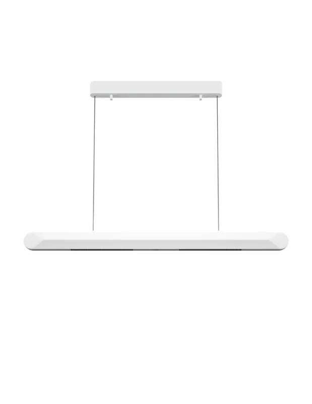 Maytoni Motion Lampa Wisząca Pozioma Nowoczesna nad Biurko/Wyspę LED 40W 2500lm 3000K Biały MOD276PL-L40W3K Super okazja
