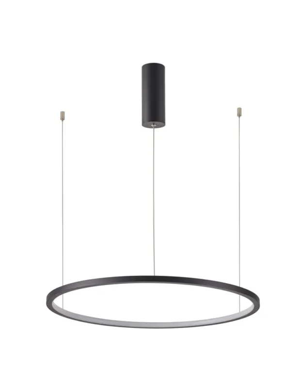 Kup online Italux Vinola Wisząca Czarny 1xLED 58W 3000K+4000K PND-56135B-100RPP-BK-3KS4K-TRDIMM kolory-swiatla.pl