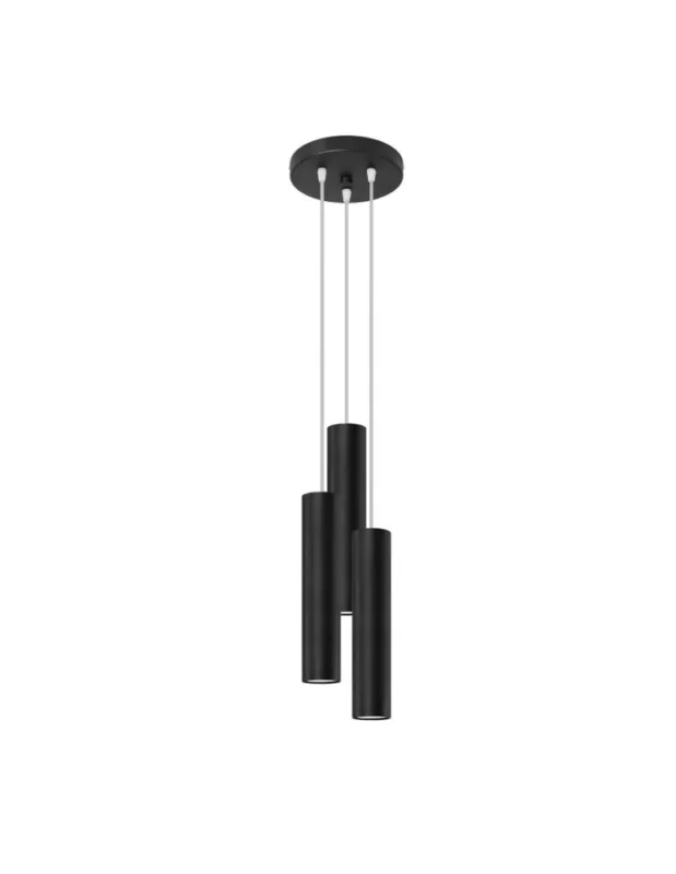 Sollux Lampa wisząca LAGOS 3P czarny SL.1079 Najlepsza cena