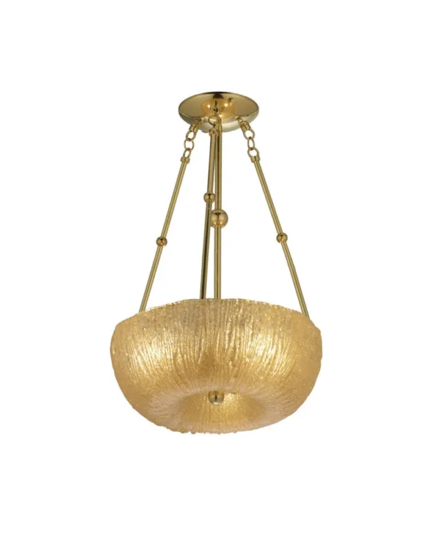 Amplex Lampa wisząca Button 45 - Mosiądz polerowany-złoty (450 mm) 8176 Tylko dziś