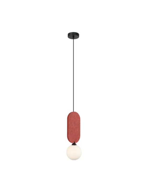 Bestseller ITALUX Lorenzo Wisząca 1xG9 25W Czerwony PND-59815-1-RED