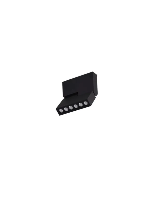 Szybka dostawa Azzardo LEON 5 BLACK 1xLED Reflektor Sufitowy Czarny AZ3489 kolory-swiatla.pl