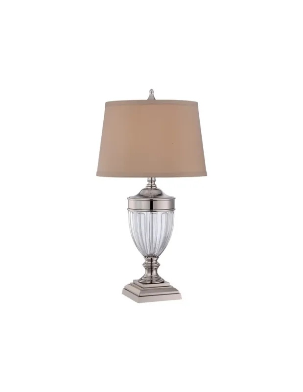 Ograniczona ilość Elstead Lighting Quoizel Stołowa DENNISON 1x100W E27 QZ/DENNISON PN kolory-swiatla.pl