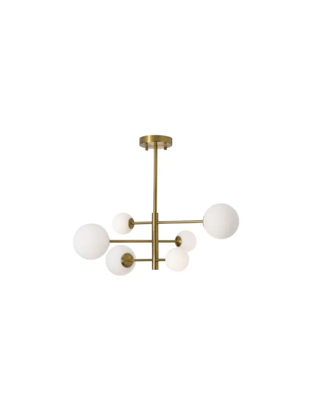 Szybka dostawa YASKR Lampa Sufitowa Bolti 6xG9 złota PLC0103-GD
