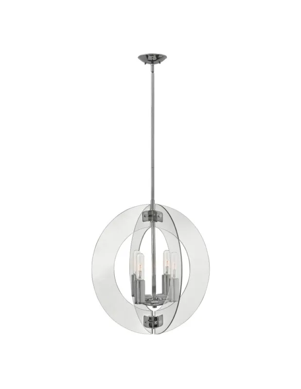 Elstead SOLSTICE Żyrandol E27 4x100W Chrom HK-SOLSTICE4 kolory-swiatla.pl Zamów dziś