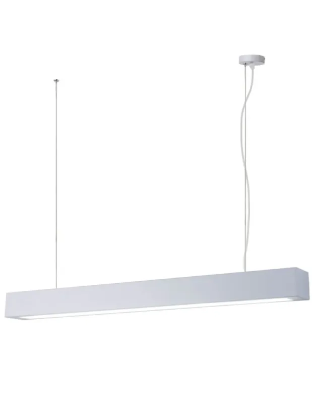 Light Prestige Ibros lampa wisząca biała duża 24W 3000K IP20 LP-7001/1P 20 WH-93 24/3 1xLED biały Ostatnie sztuki