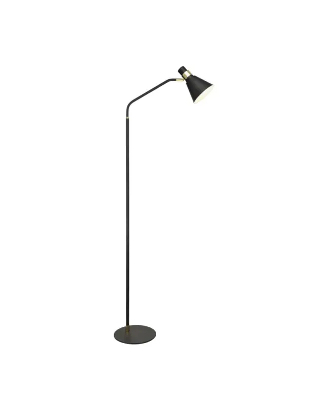 ITALUX Biagio Stojąca E14 1x40W Czarny/Złoty ML-H16079BFLK-1 kolory-swiatla.pl Nowość