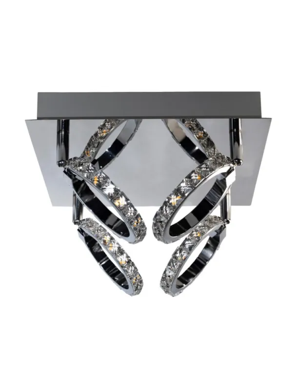 Light Prestige Carrara 4 plafon LED chrom LP-1864/4C kolory-swiatla.pl Sprawdź teraz