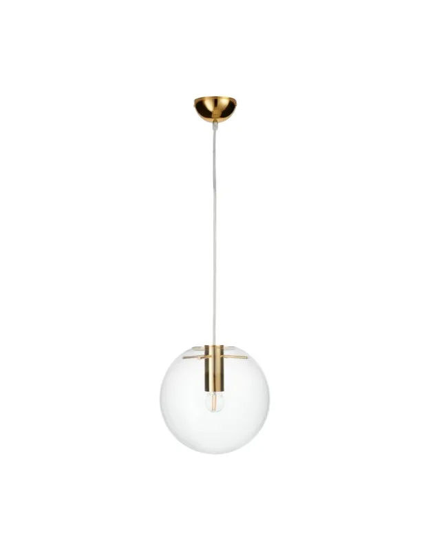 Step into Design Lampa wisząca TONDA złota 25cm Darmowy zwrot