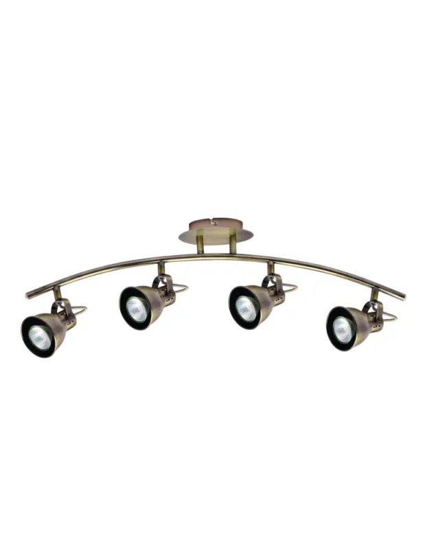 Light Prestige Bolzano 4 kinkiet patyna LP-8067/4W 4xGU10 LP-8067/4W patyna kolory-swiatla.pl Wybór klientów