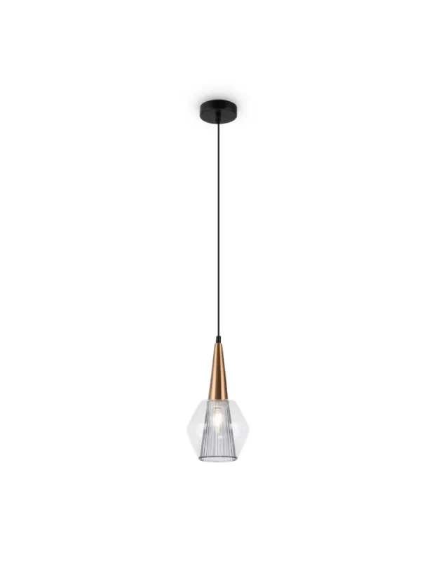 Popularny Maytoni Copita Lampa Wisząca 1xE14 40W Złoty P003PL-01G1