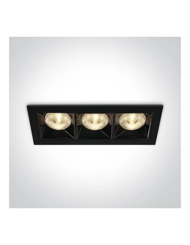 One Light lampa LED potrójna do sklepu Nisi 50306B/B/W kolory-swiatla.pl Hit cenowy
