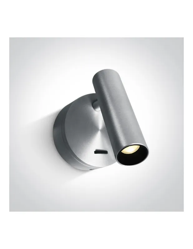 Wyjątkowa oferta One Light lampa przyłóżkowa hotel Dokimio 65738/AL/W kolory-swiatla.pl
