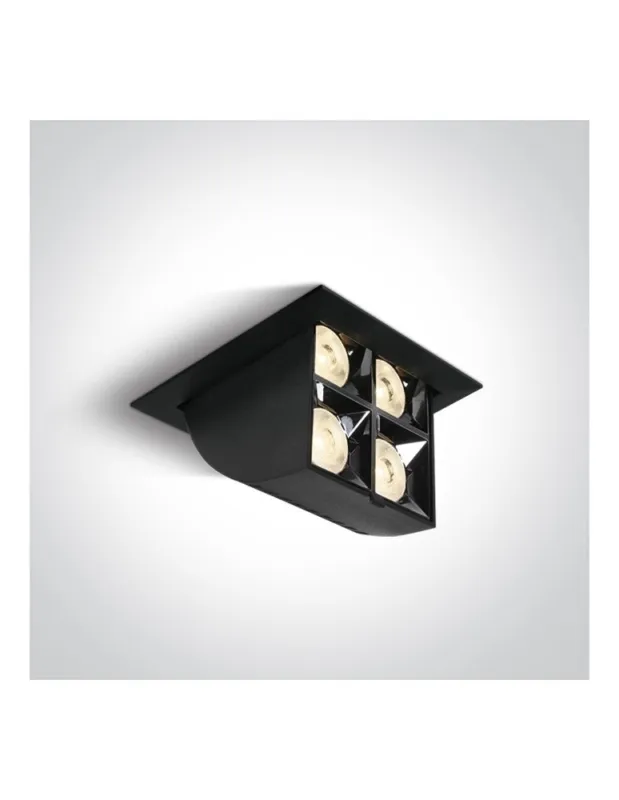 Szybka dostawa One Light wysuwana lampa LED czarna Namata 51406B/B/W kolory-swiatla.pl