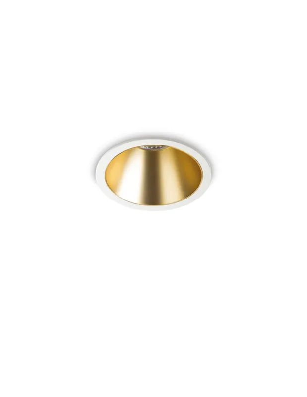 Ideal Lux Lampa Wpuszczana GAME TRIM ROUND 11W 4000K BI OR Biały/Złoty 341361 Kup online
