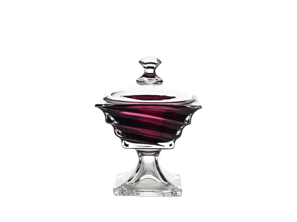 Bomboniera Bohemia Casablanca Burgundy Popularny