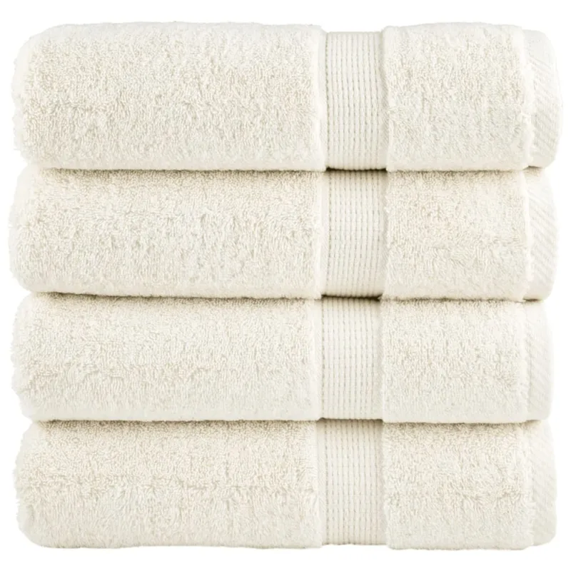 Dodaj do koszyka vidaXL Ręczniki premium SOLUND, 4 szt., 100x150 cm, 600 g/cm² -