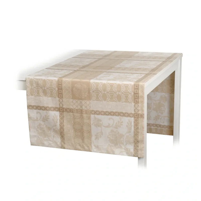 Powlekany bieżnik plamoodporny Beige Symphony – 50 × 150 cm - Ostatnia szansa