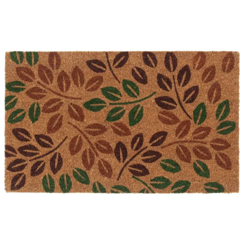 Niska cena vidaXL Wycieraczka, naturalna, 45x75 cm, włókno kokosowe, tuftowana -