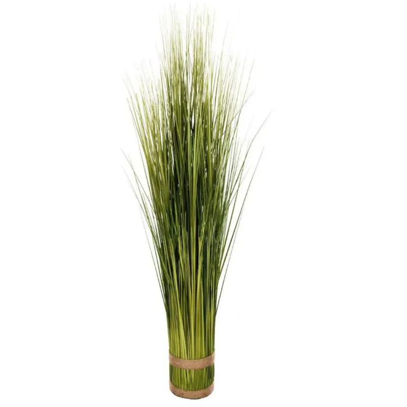 Sztuczne kwiaty do wazonu - trawa ozdobna z jutowym wiązaniem, 100 cm - Wybór klientów