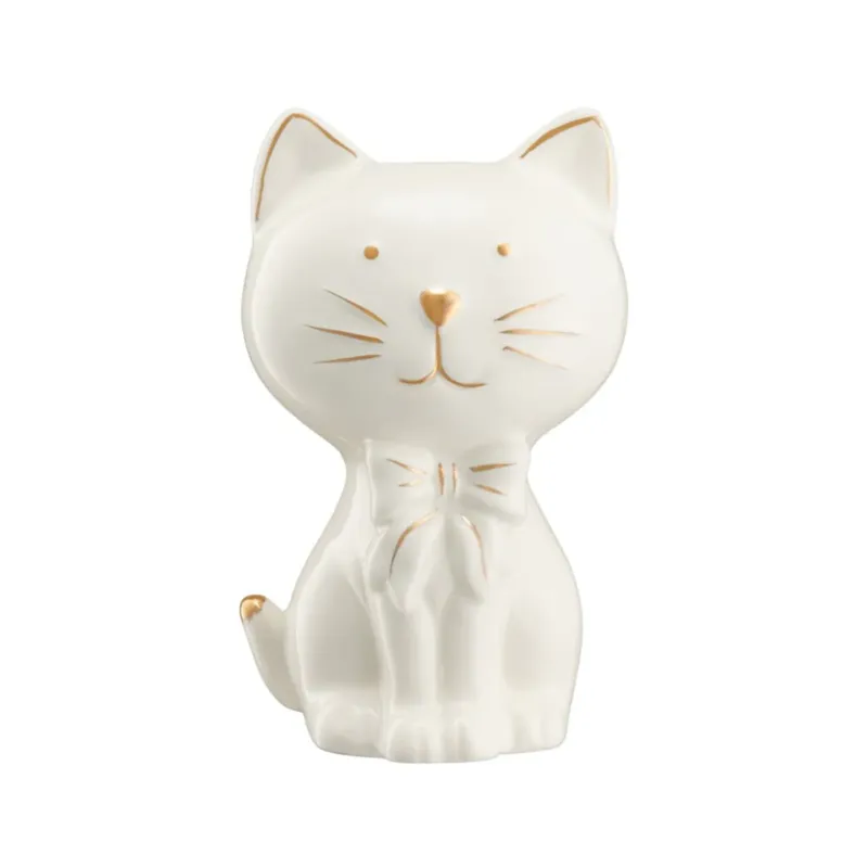 Ekspresowa dostawa VILLA ITALIA Figurka kotek porcelanowy 13,5 cm KAROL -