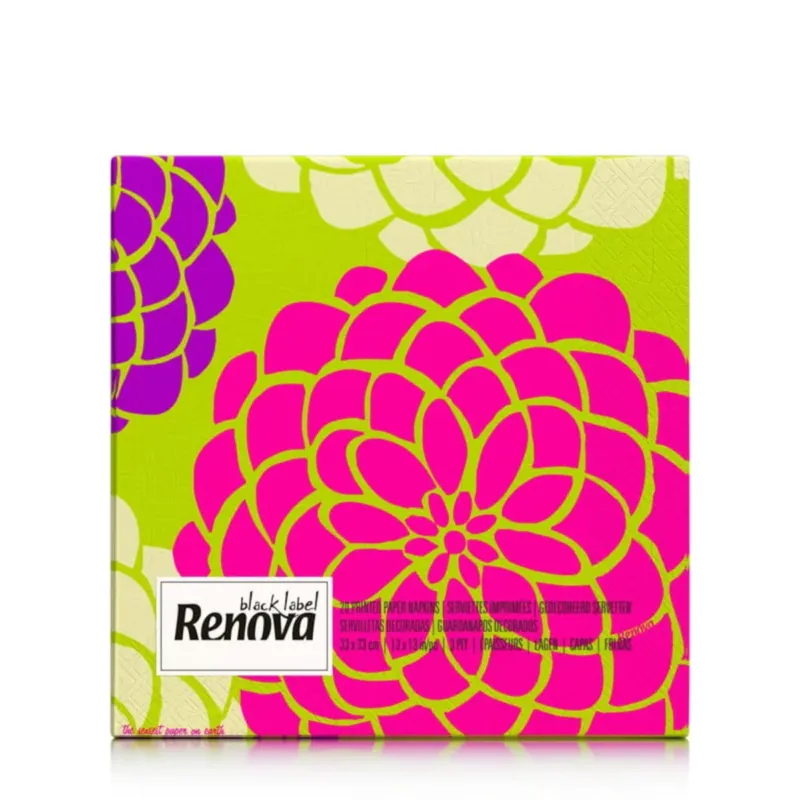 Nowość Serwetki Renova Hortensia 20szt -