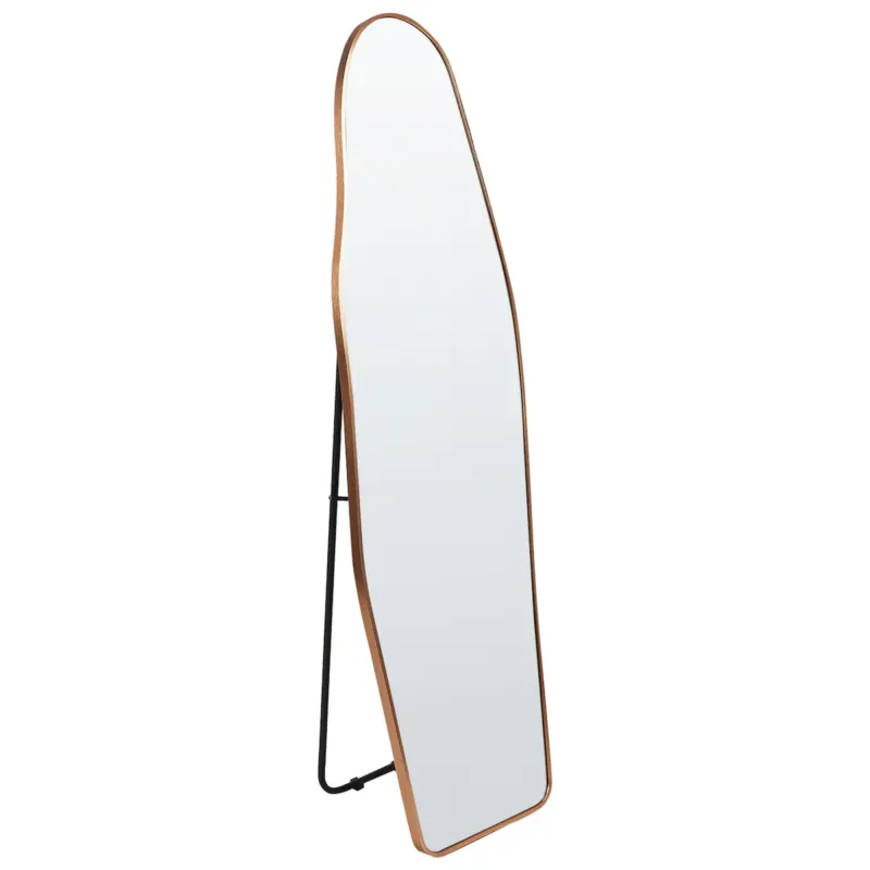 Lustro stojące LARCHE 160 cm Metal Złoty - Łatwy zwrot