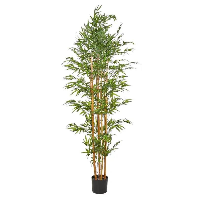 Bestseller Sztuczna roślina BAMBOO 220 cm Zielony -