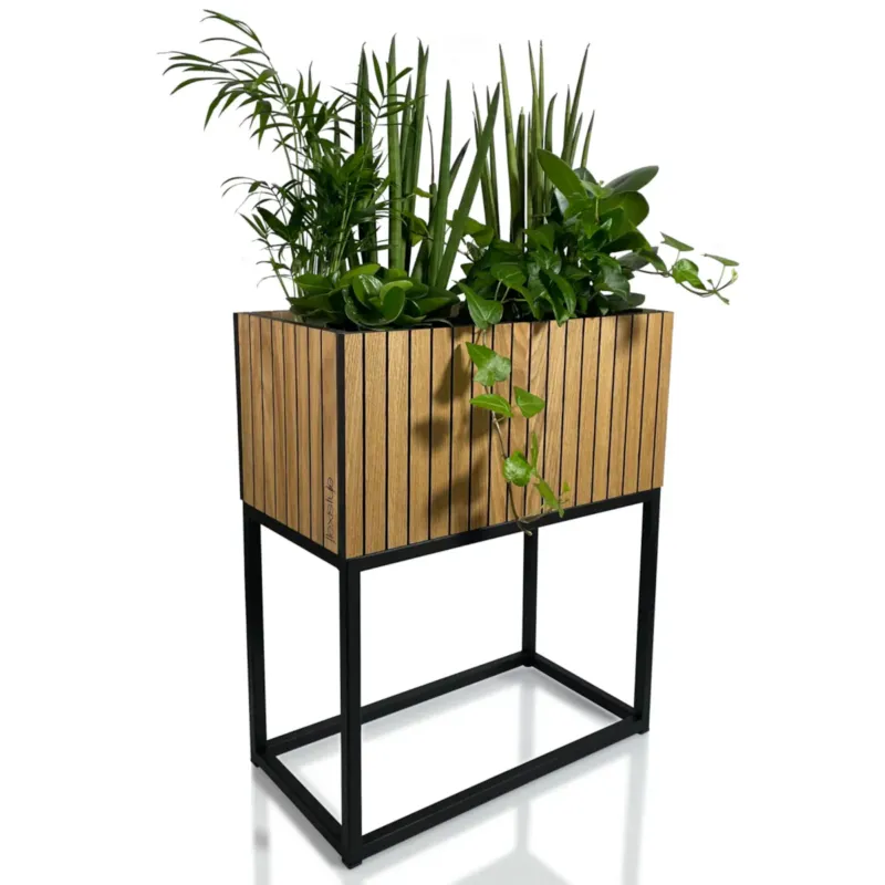 Okazja Kwietnik LOFT FIORINO lamele 42x22x50 cm -