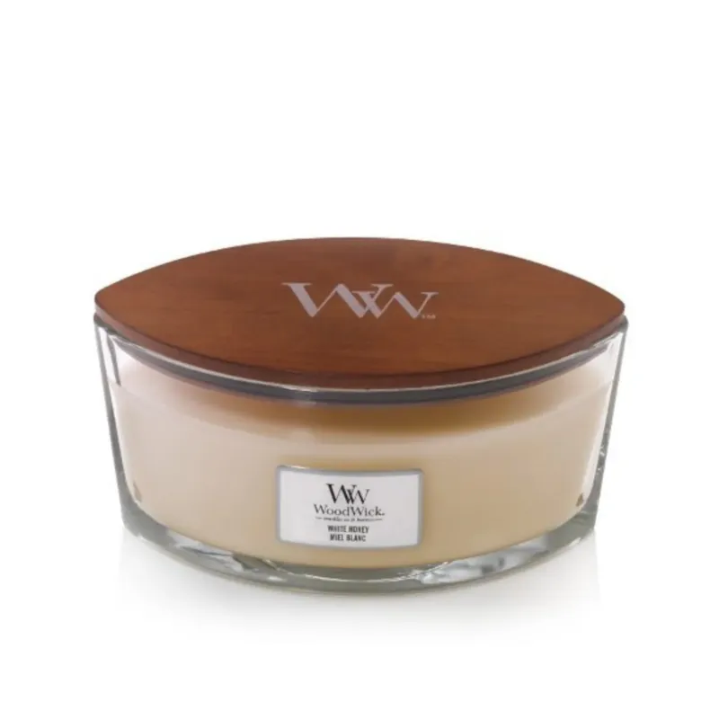 Oferta WoodWick świeca Elipsa WHITE HONEY -
