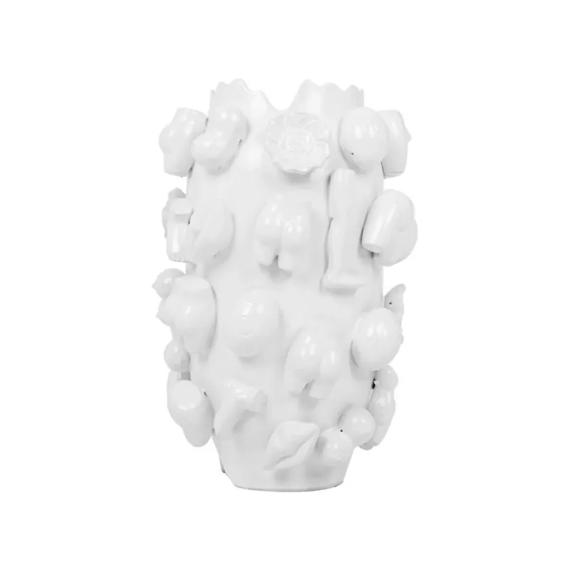 Sprawdź teraz KARE wazon dekoracyjny BODY PARTS 37cm biały -