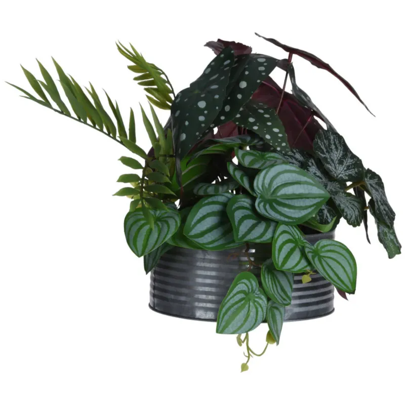 Ostatnia szansa Sztuczny kwiat w doniczce Begonia maculata, 28 cm -