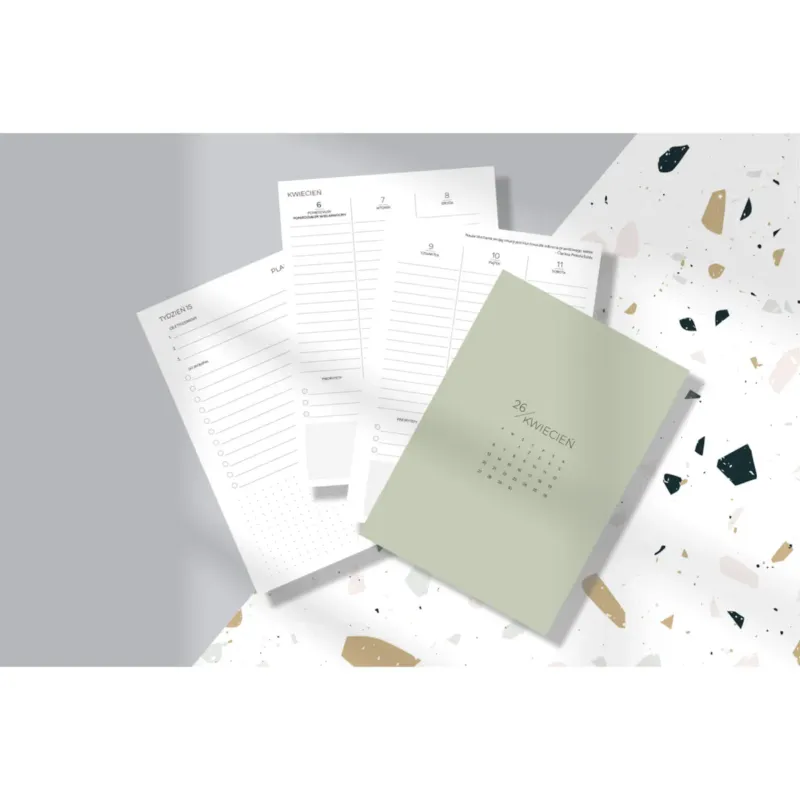 Cena promocyjna Wkład do organizera – PLANNER DATOWANY TYGODNIOWY 2026! -