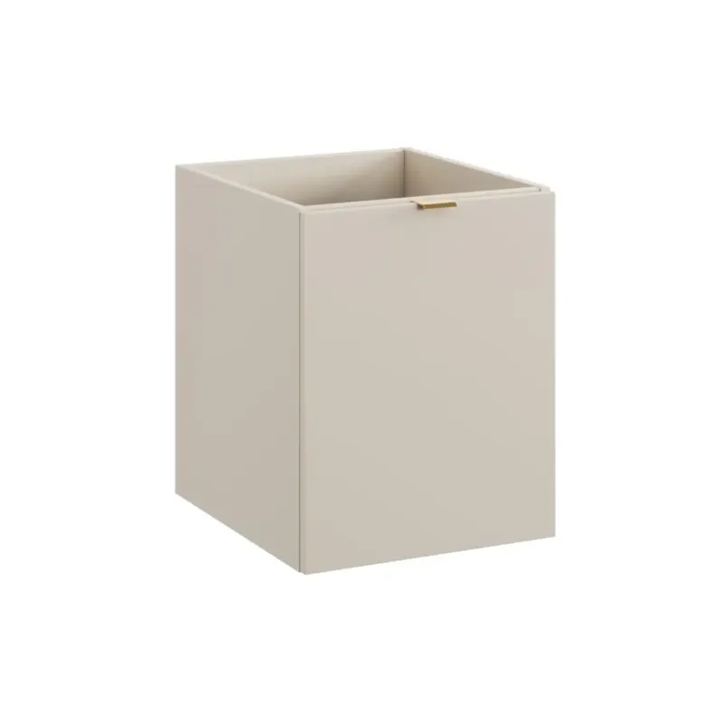 Bestseller Szafka łazienkowa wisząca z koszem na pranie, DALIA kaszmir, 40 cm -