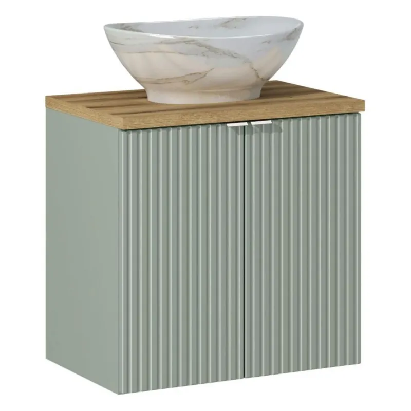 Oferta Szafka pod umywalkę nablatową 60 cm - z drzwiami - Reed Green -