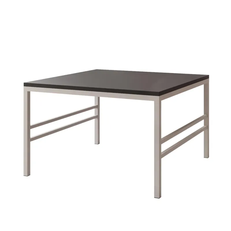 Bestseller Stolik kawowy CZARNY blat, KASZMIROWY stelaż 70cm FORMA -