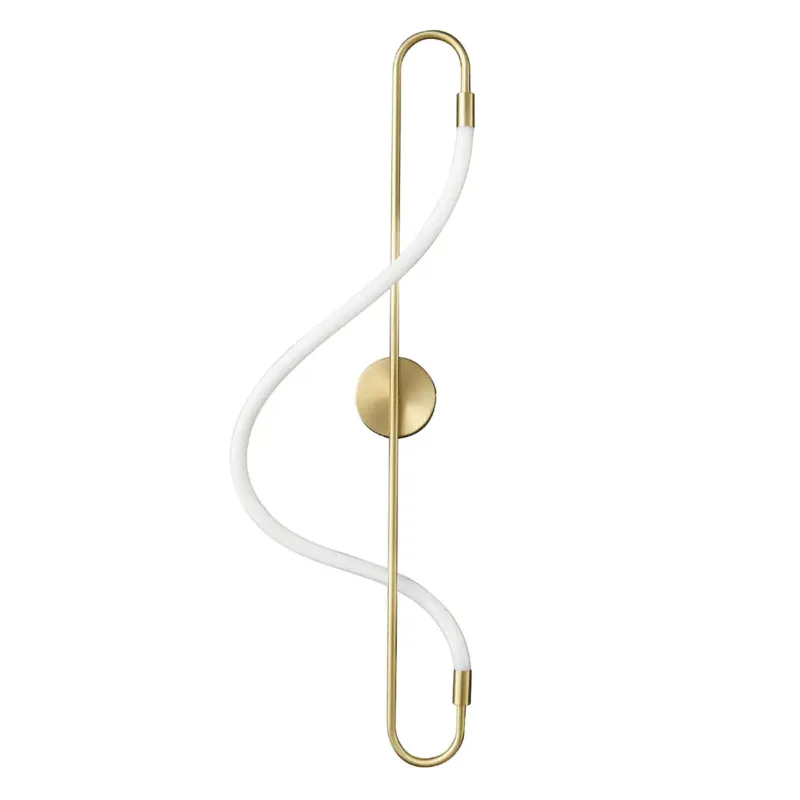 Lampa ścienna ESSA złota 90 cm - Bezpieczna płatność