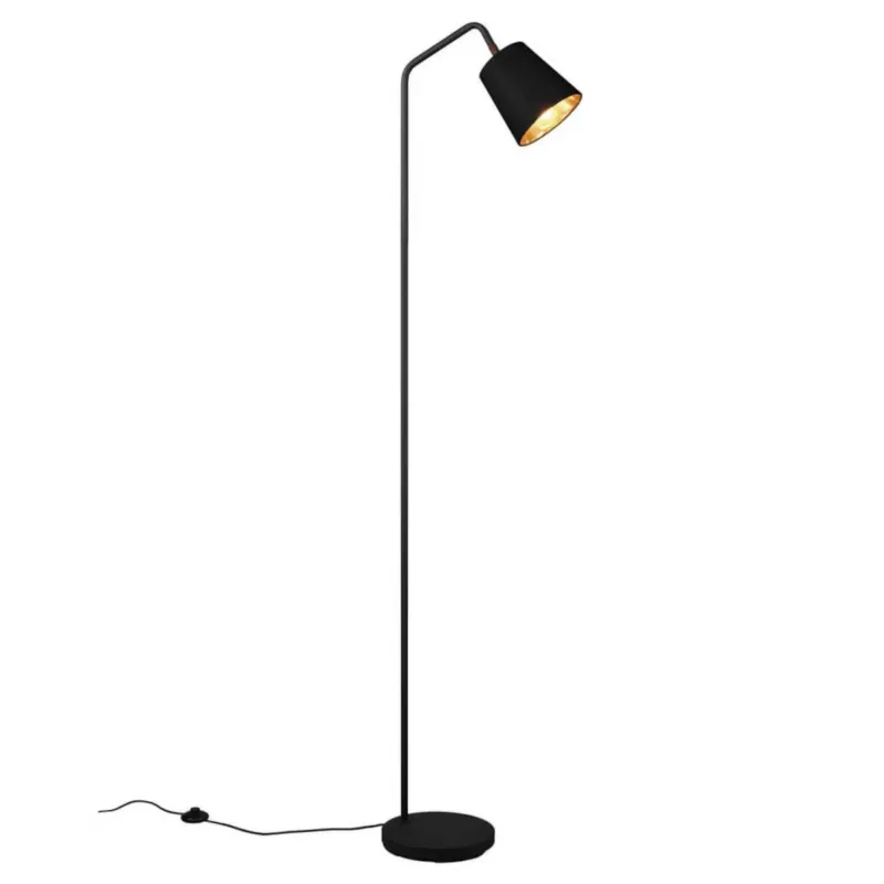 Podłogowa lampa Buddy R41721032 RL Light abażur tkanina czarna - Nie przegap