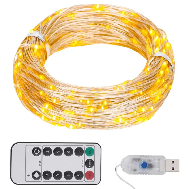 Popularny vidaXL Lampki LED, 150 diod, ciepła biel, 15 m -