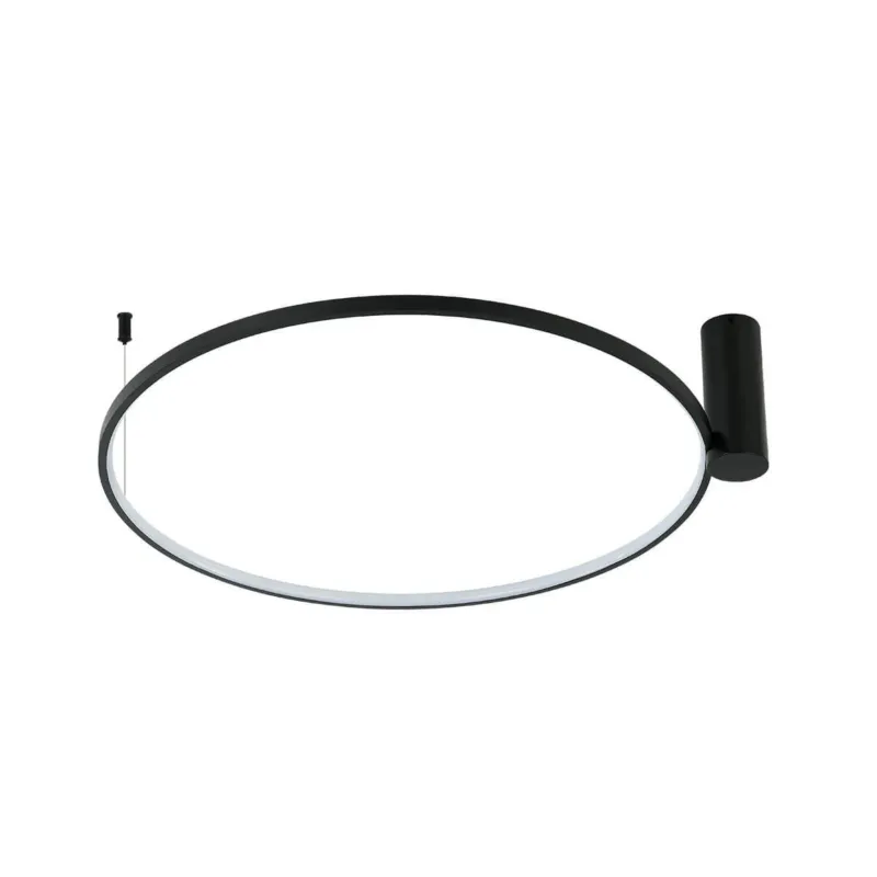 Sufitowa lampa RING LP-909/1C S BK CCT Light Prestige LED 35W regulowana zmienna barwa światła czarny - Oferta