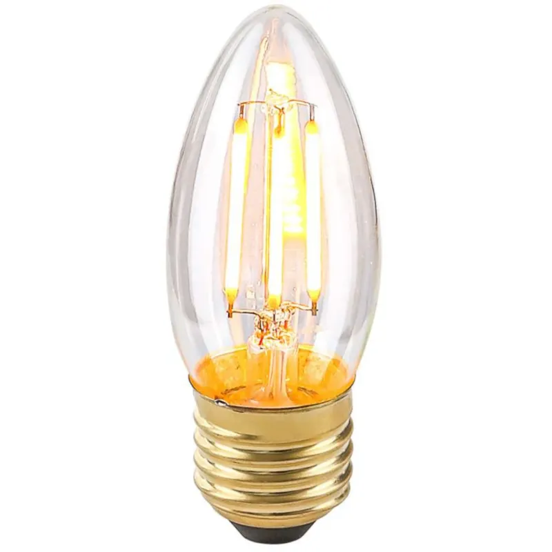 Wyjątkowa oferta Świecznikowa ŻARÓWKA 801409 Italux LED B35 E27 świecznikowa 4W 400lm 230V 2200K biała ciepła -