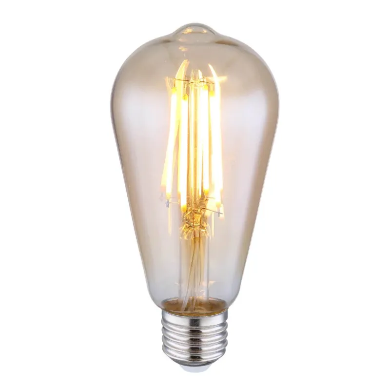 Ostatnie sztuki Żarówka vintage 11399A filament E27 ST64 LED 7W 2700K 720lm -