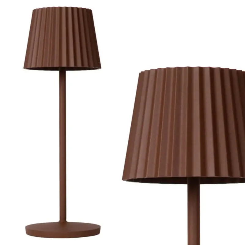 Bezpieczna płatność Stojąca lampa ogrodowa Justine LED 2W outdoor rdzawa -