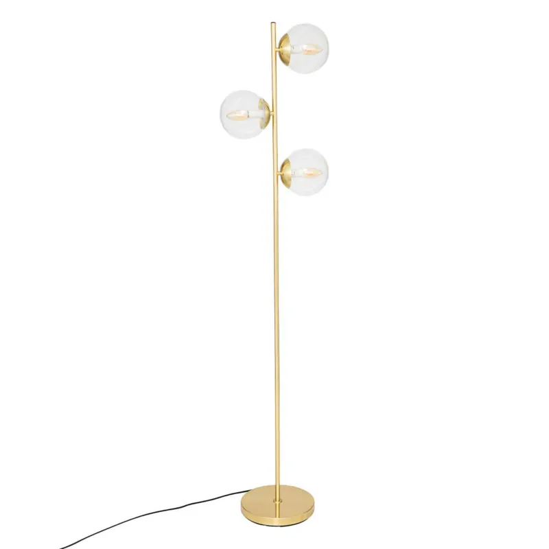 Zamów dziś Lampa podłogowa złote kule COL, wys.162 cm -