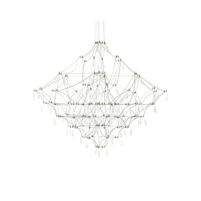 Nowoczesny żyrandol Constelation MSE1501100208 LED 36W stal szczotkowana - Oferta